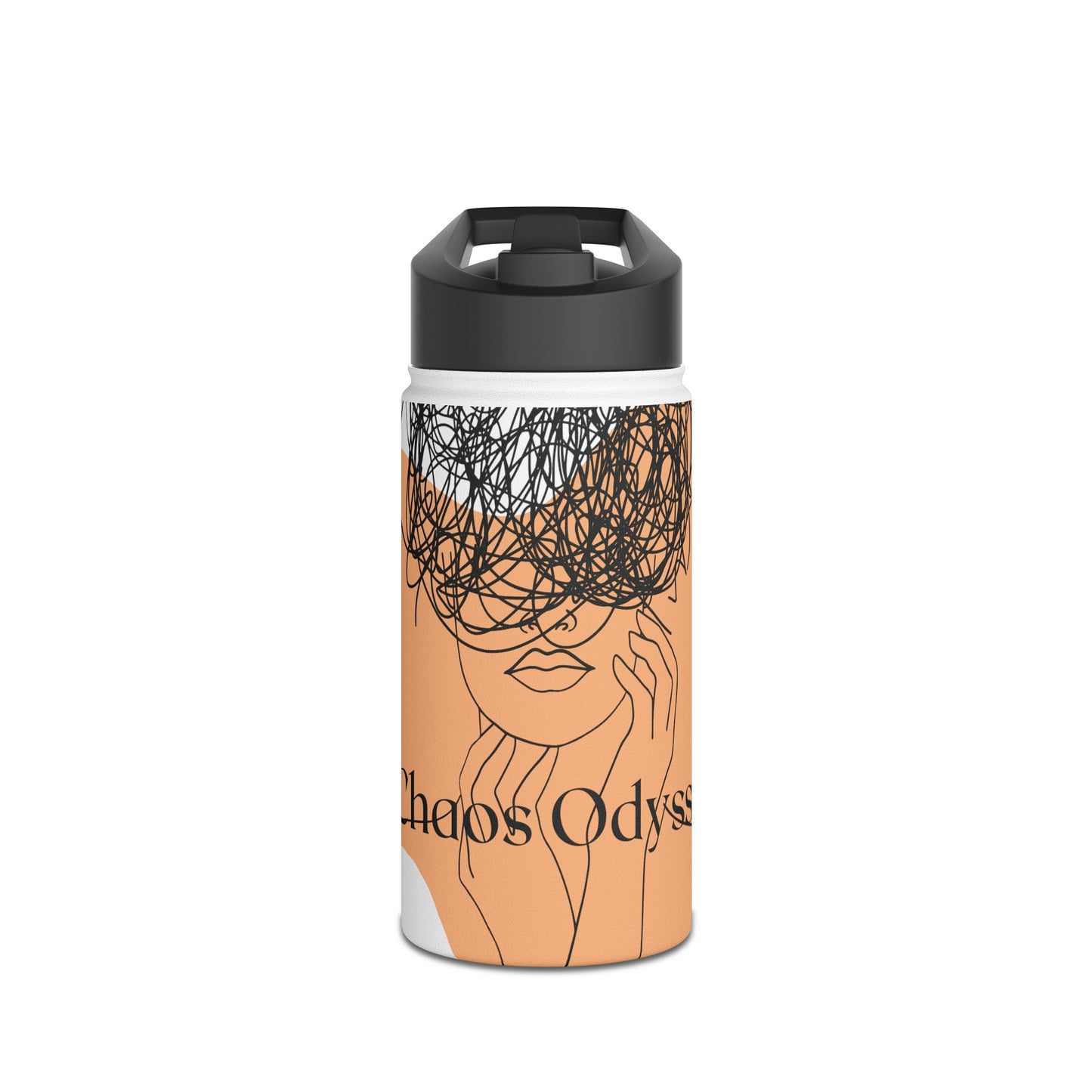 Chaotic Mind Stainless Steel Water Bottle