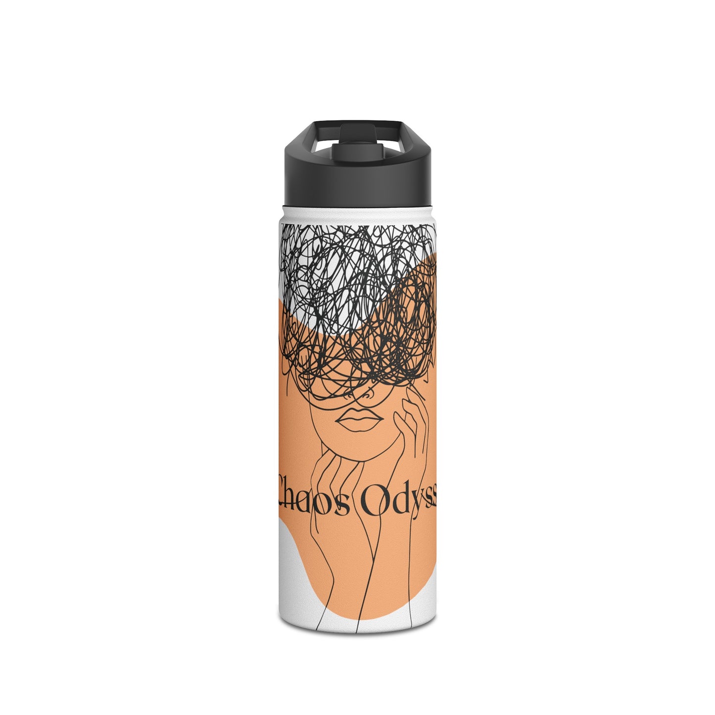 Chaotic Mind Stainless Steel Water Bottle